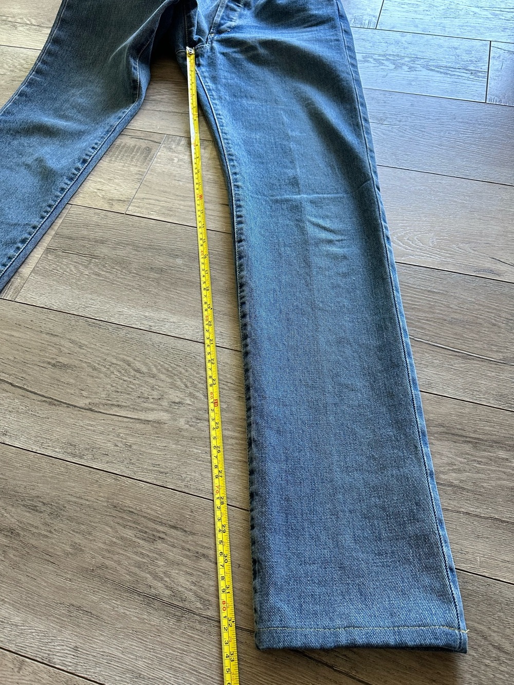 Versace Women's Straight Leg Jeans in Medium Blue Denim - Picture 11 of 12